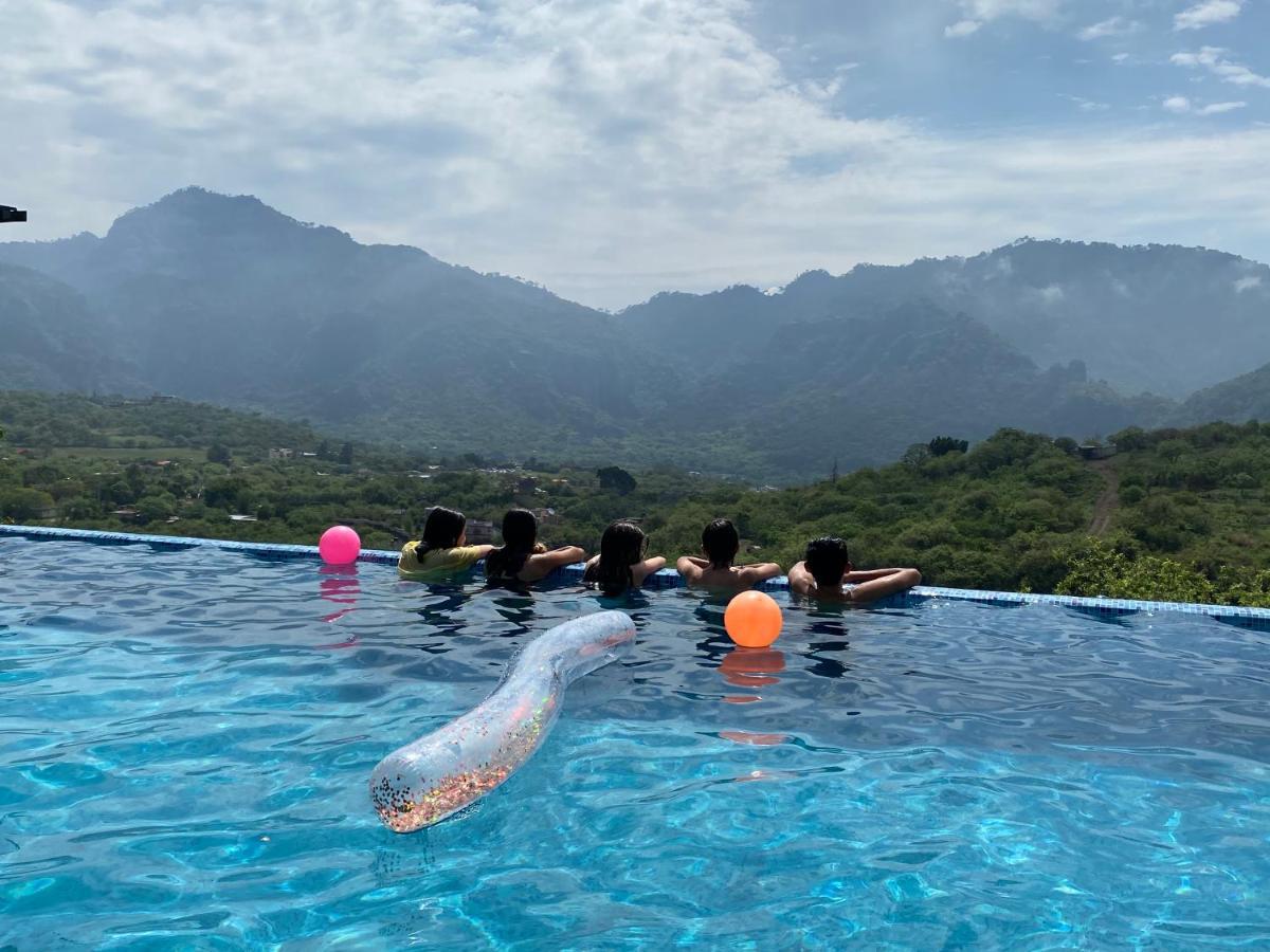 Hotel Macpalo Tepoztlan Bagian luar foto
