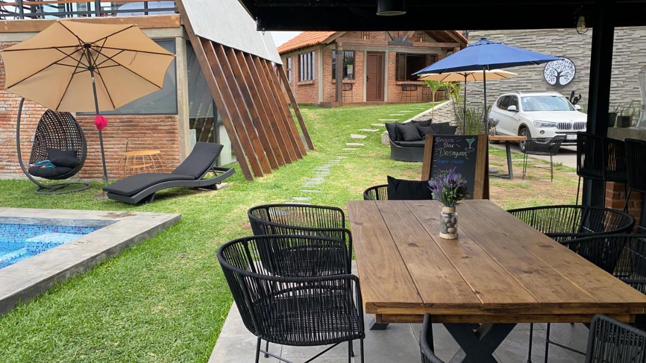 Hotel Macpalo Tepoztlan Bagian luar foto