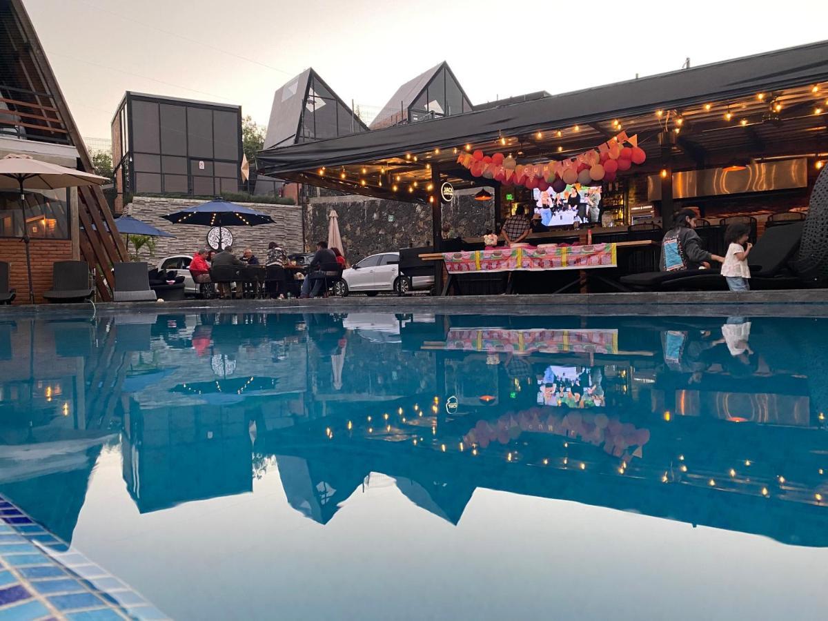 Hotel Macpalo Tepoztlan Bagian luar foto