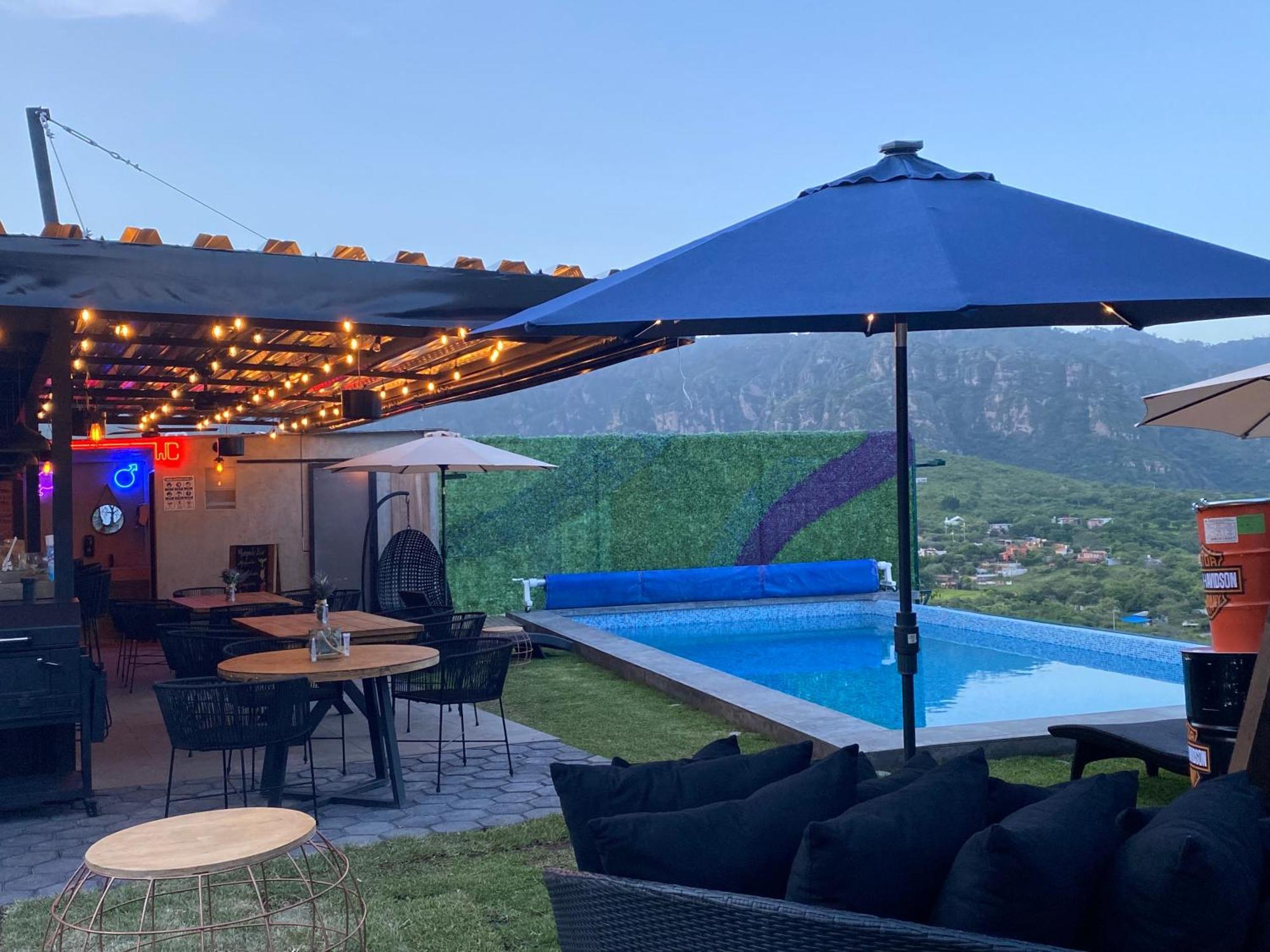 Hotel Macpalo Tepoztlan Bagian luar foto