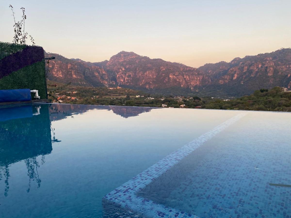 Hotel Macpalo Tepoztlan Bagian luar foto